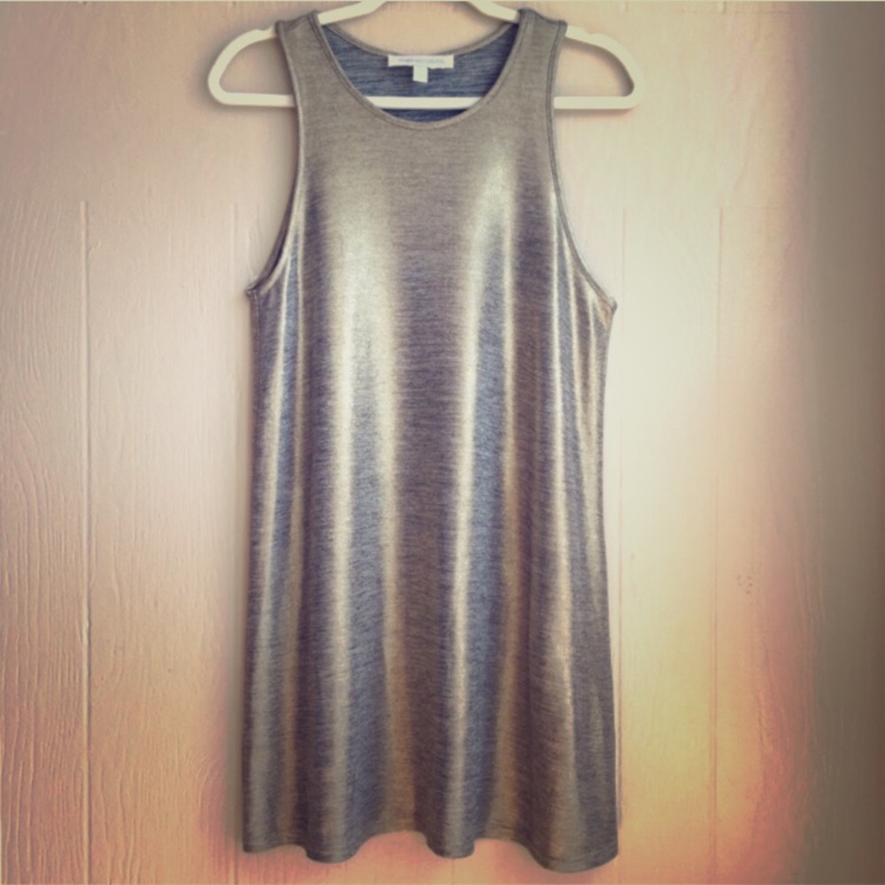 Finders Keepers Gold Metallic Party Dress